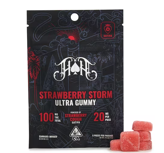 Strawberry Storm (s) Ultra Gummy 100MG